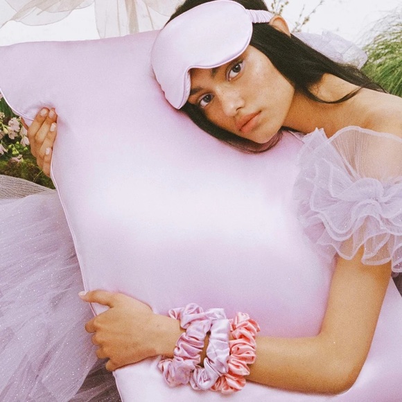 SLIP SILK 100% Pure Momme Silk QUEEN PILLOWCASE in Wildflower (Pink) NEW IN BOX! - Picture 5 of 16